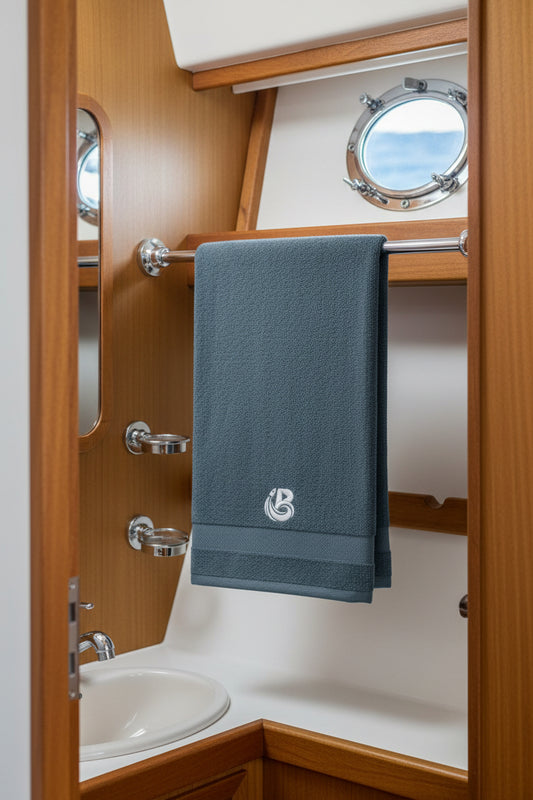 Premium Bio-Baumwoll Gästetuch – Beiboot TV Support